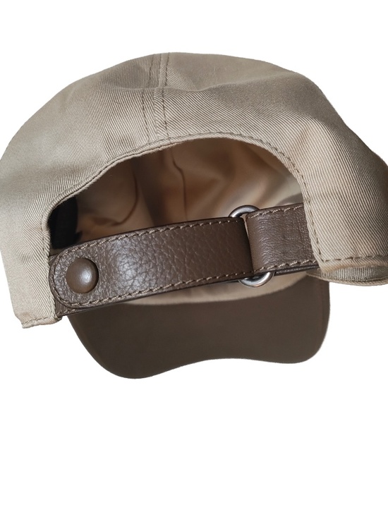 Woman\'s Gucci Leather & Cotton Baseball Cap L main image 12